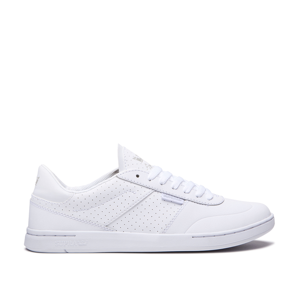 Zapatillas supra hotsell blancas hombre